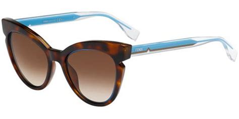 Fendi FF 0132/S LINES N9D/JD Sunglasses in Tortoiseshell 